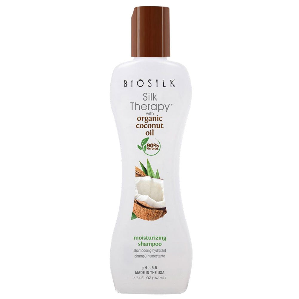 Biosilk Silk Therapy Coconut Oil Moisturizing Shampoo 12oz