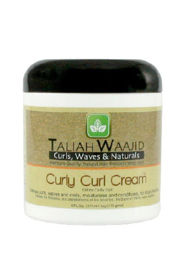 Taliah Waajid Black Earth Curly Curl Cream 6oz
