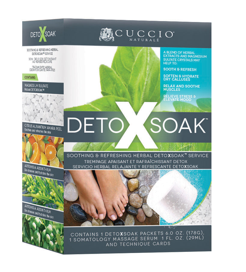CUCCIO DetoXsoak™ Kit with 1 DetoXsoak™ Packet