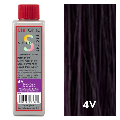 CHI Shine Shades 4V Deep Plum Dark Violet 3oz