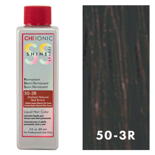 CHI Shine Shades 50-3R Darkest Natural Red Brown 3oz