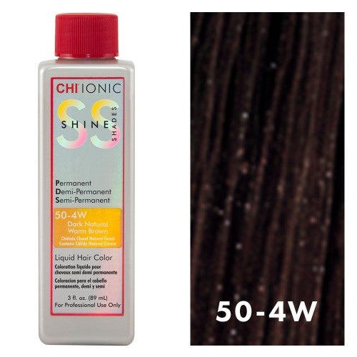 CHI Shine Shades 50-4W Dark Natural Warm Brown 3oz