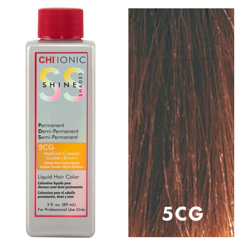 CHI Shine Shades 5CG Medium Copper Golden Brown 3oz
