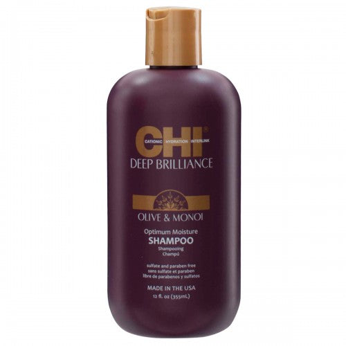 CHI Deep Brilliance Optimum Moisture Shampoo 12oz