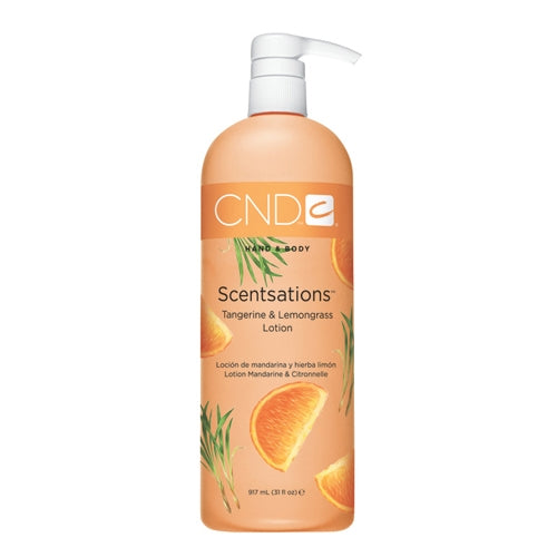 CND  Scentsations Tangerine Lemongrass Lotion  31oz