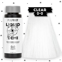 Thumbnail for Pulp Riot Liquid Demi Clear 0-0 Demi-Permanent Liquid Color 2oz/60ml 