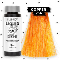 Thumbnail for Pulp Riot Liquid Demi Copper 9-4 Demi-Permanent Liquid Color 2oz/60ml 