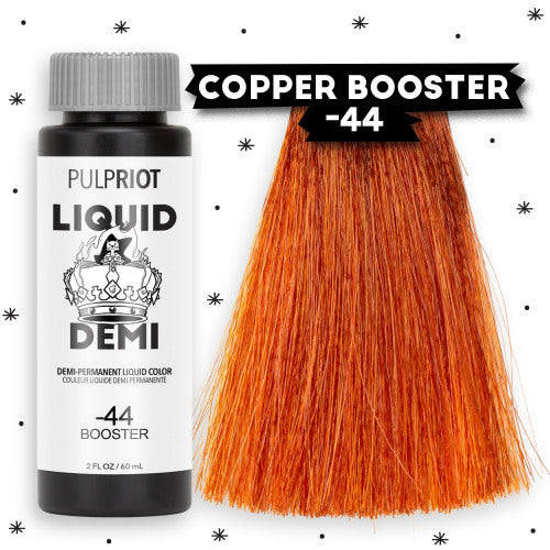 Pulp Riot Liquid Demi Booster Copper -44 Demi-Permanent Liquid Color 2oz/60ml 
