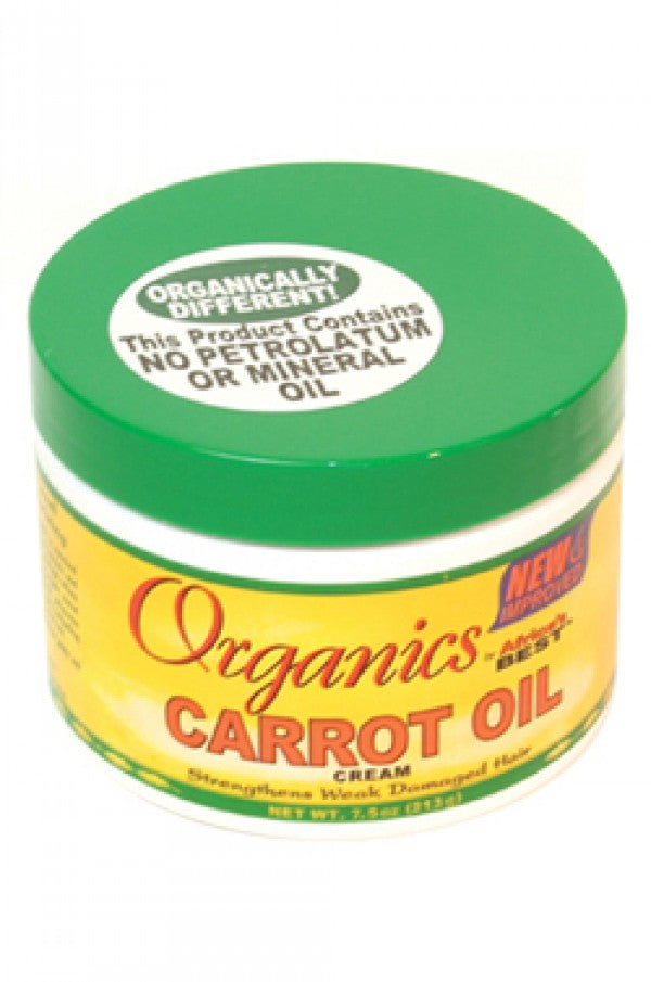 Africa's Best Organics Carrot Oil Cream (7.5 oz)