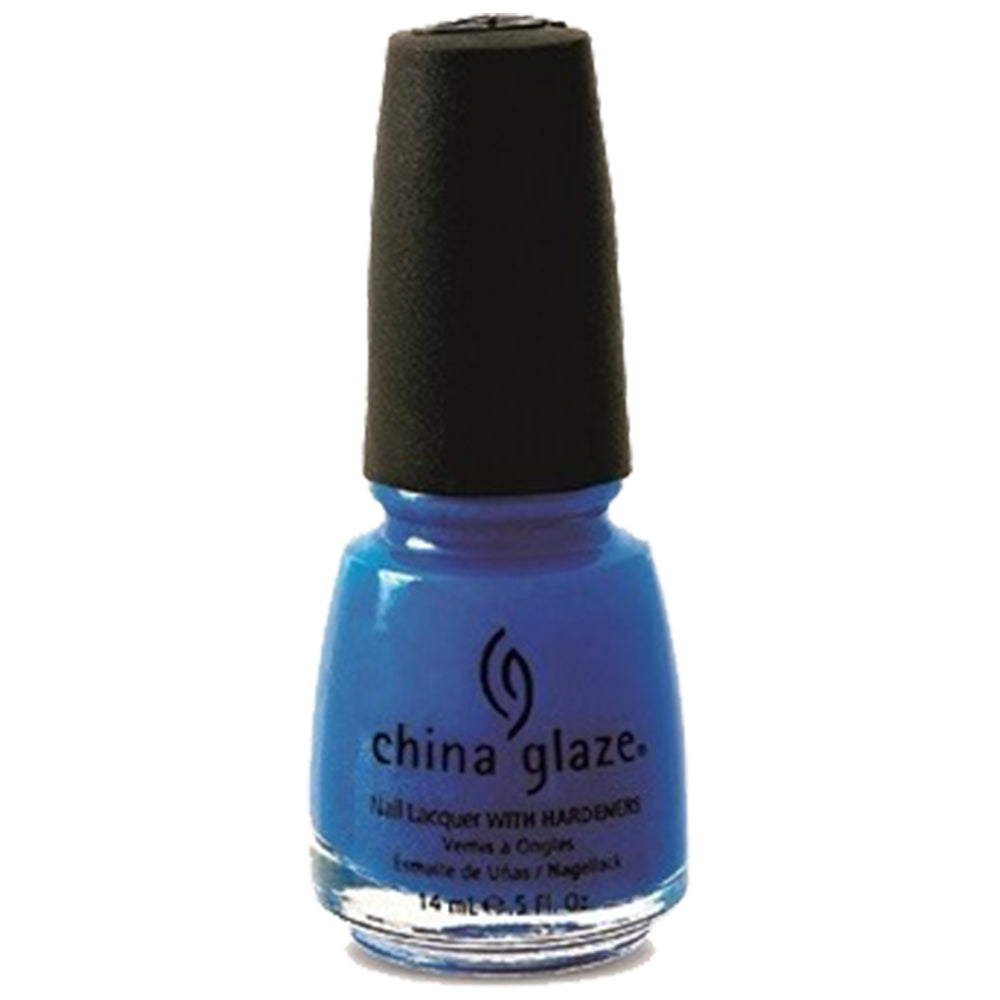 China Glaze Blue Sparrow Neon 0.5 oz.