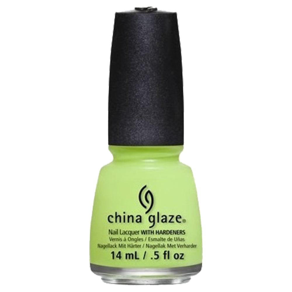 China Glaze Grass Is Lime Greener 0.5 oz