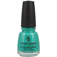 Thumbnail for China Glaze Neon Turned Up Turquoise 0.5 oz.