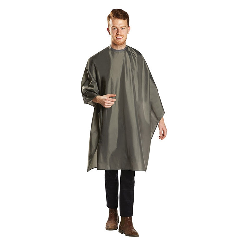 BaBylissPRO  Deluxe Snap On Cutting Cape  Grey