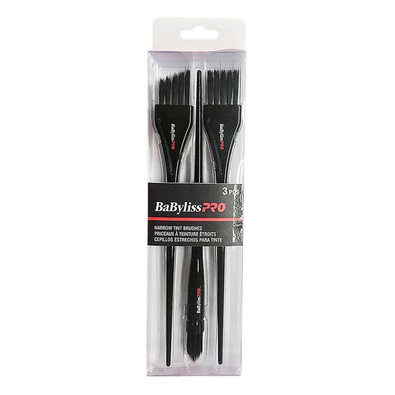 BaBylissPRO  Narrow Tint Brushes  Set of 3