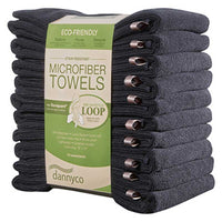 Thumbnail for BaBylissPRO  EcoFriendly Microfiber Towels  10/pack  Black