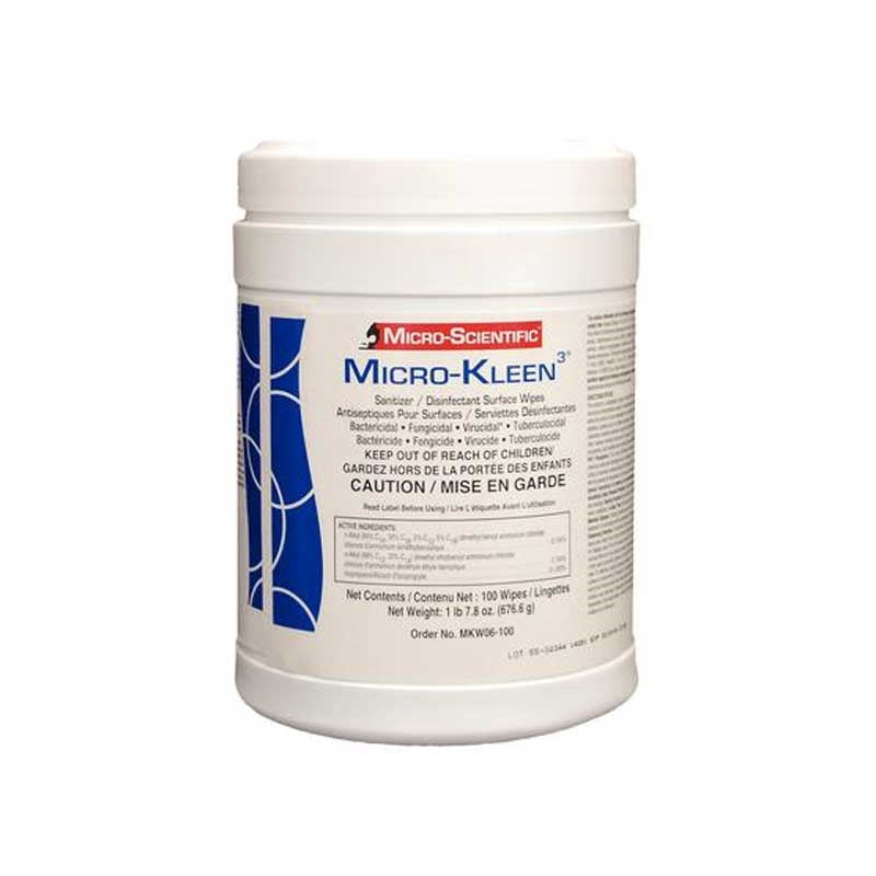MicroKleen  Disinfectant Surface Wipes  100 sheets/box