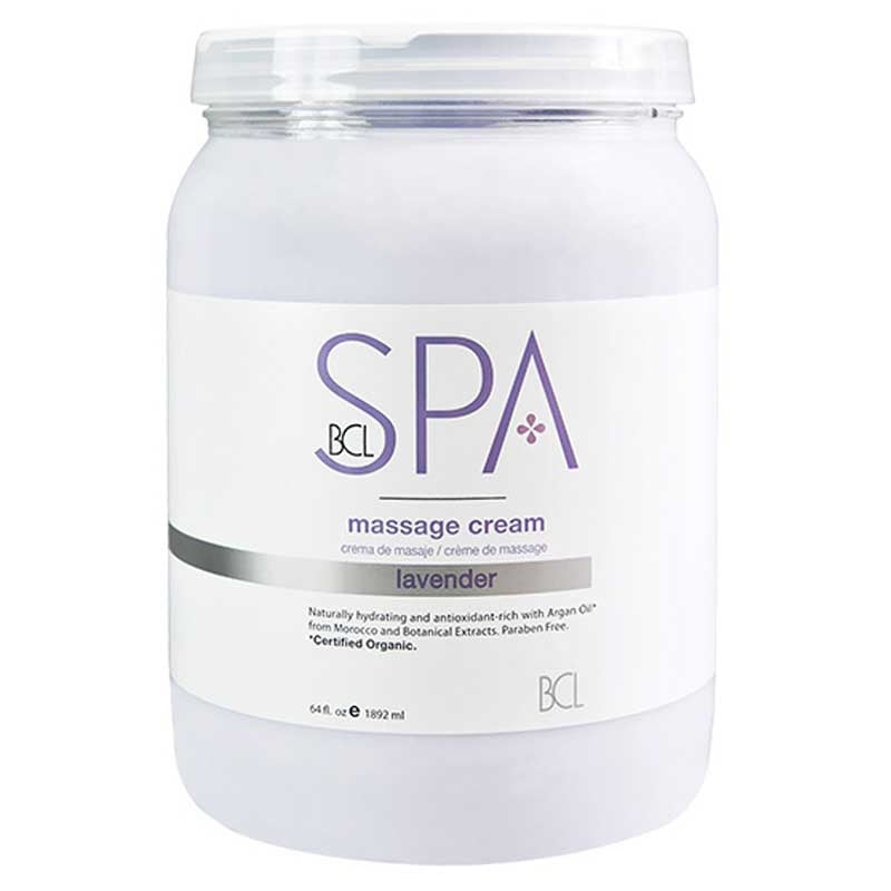 BCL Spa  Lavender Mint Massage Cream  64oz