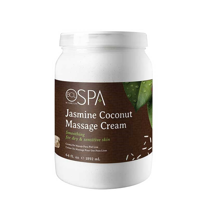 BCL Spa  Jasmine Coconut Massage Cream  64oz
