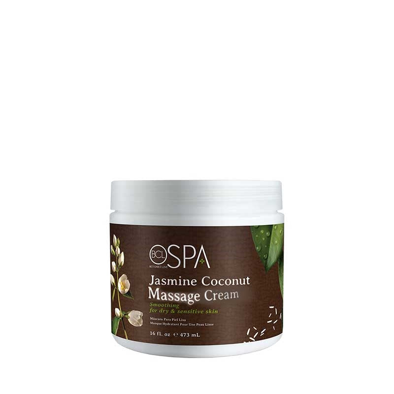 BCL Spa  Jasmine Coconut Massage Cream  16oz