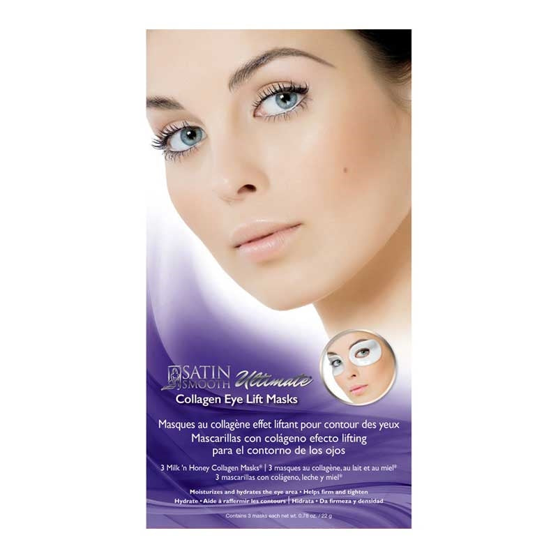 Satin Smooth  Collagen Eye Lift Mask  3/box