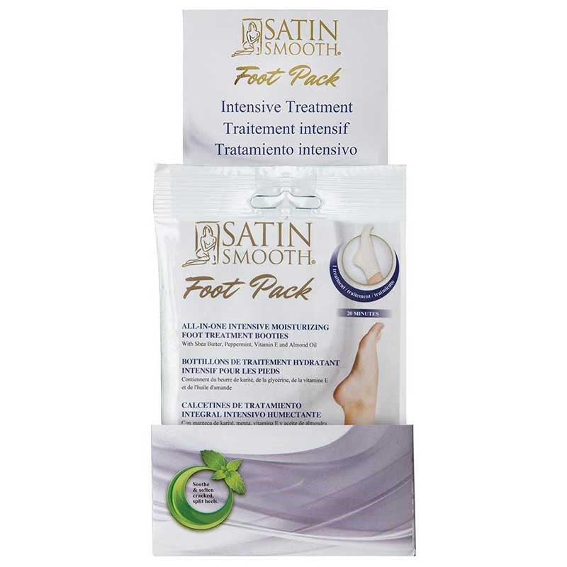 Satin Smooth  Foot Pack Intensive Treatment  Individual