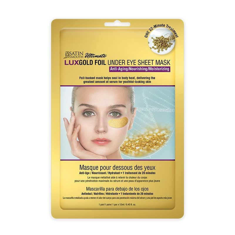 Satin Smooth  38910 LuxGold Undereye Mask Single Pack