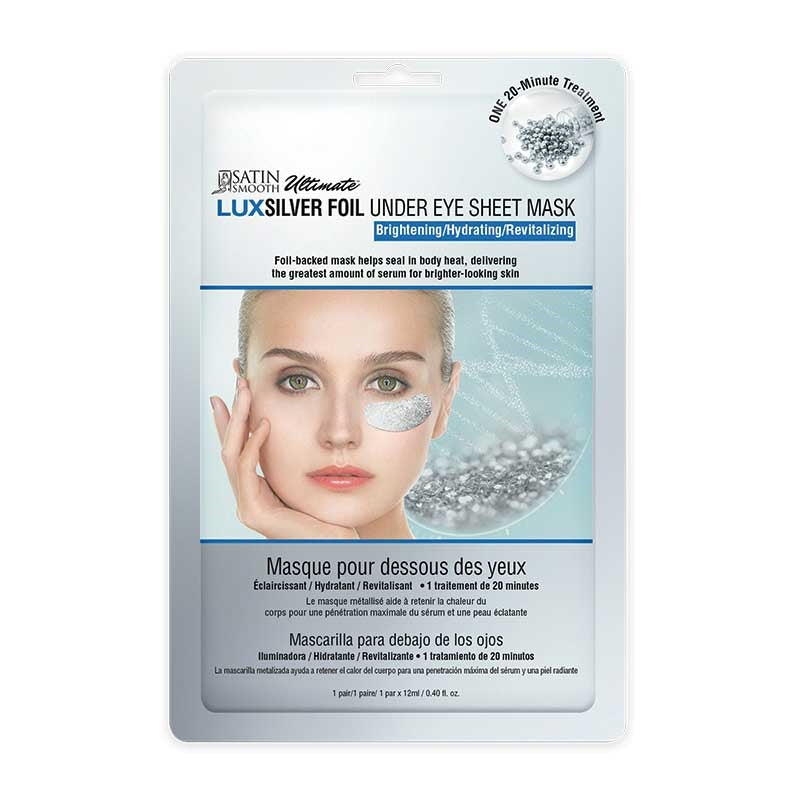 Satin Smooth  LuxSilver Undereye Mask Single Pack