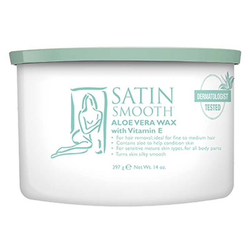 Satin Smooth  Aloe Vera Cream Wax  14oz