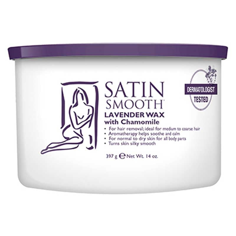 Satin Smooth  Lavender & Chamomile Cream Wax  14oz