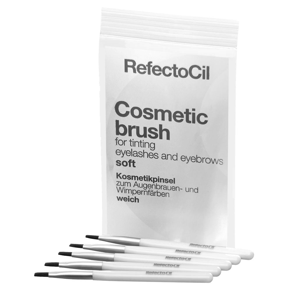 Refectocil Cosmetic Brush For Tinting Soft Silver RC5798