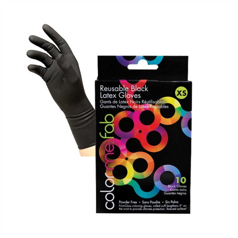 Framar  90008 Color Me Fab Gloves  XSmall  10pc