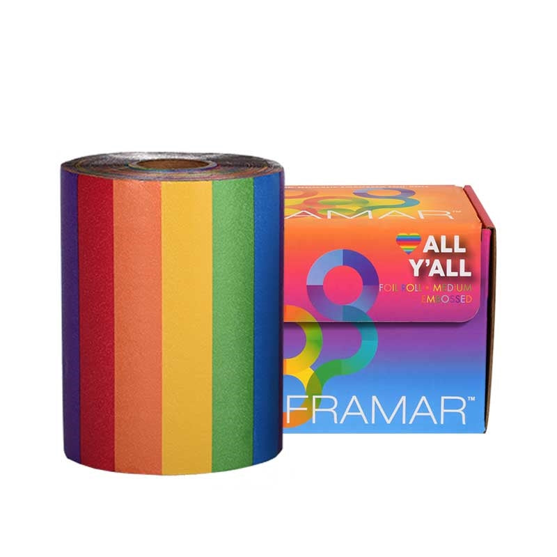 Framar  All Y'all  Roll Foil  Embossed  Medium