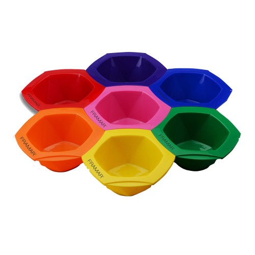 Framar Connect & Color Bowls 7pc - Rainbow