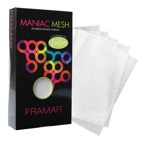 Framar Maniac Mesh Pre-Cut Mesh Sheets 6x11" 50pk