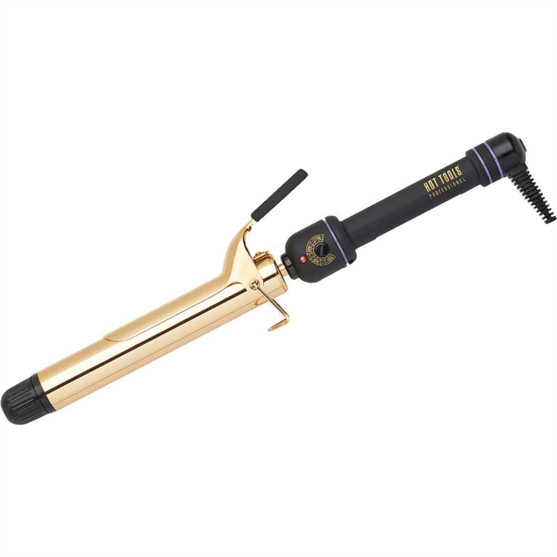 Hot Tools  Gold Extra Long Spring Curler  1.5in 38mm