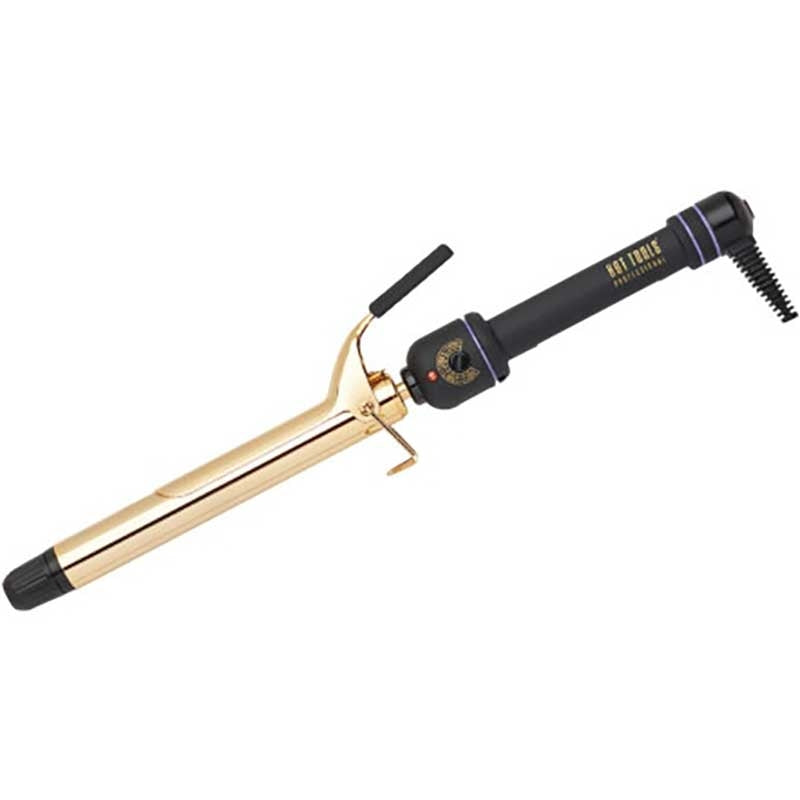 Hot Tools  Gold Extra Long Spring Curler  1in 26mm