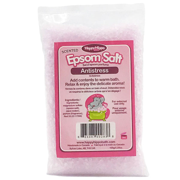 Happy Hippo Epsom Salt 3.5oz - Relaxation