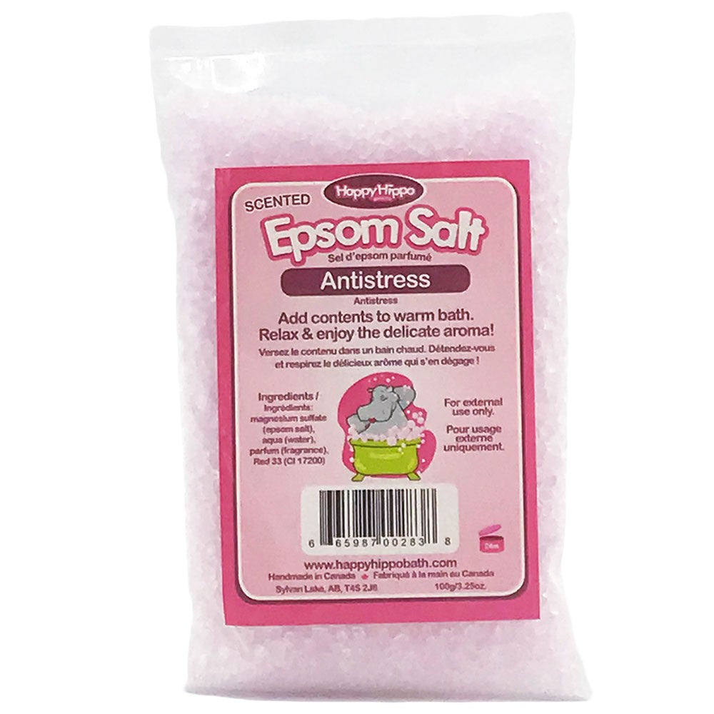 Happy Hippo Epsom Salt 3.5oz - Eucalyptus Cold Buster