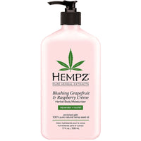 Thumbnail for Hempz Blushing Grapefruit & Raspberry Creme Herbal Body Moisturizer 2.3oz
