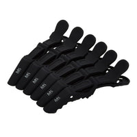 Majestic Keratin Rubber Soft Touch Hair Clips 4pk