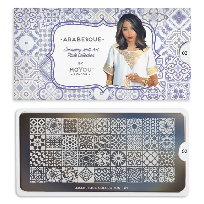 MOYOU Arabesque Stamping Nail Art Plate Collection