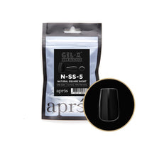 Thumbnail for Apres Gel-X Individual Tips Natural Square Short 50PK NSS5