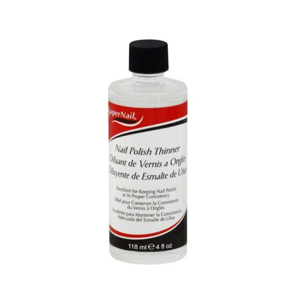 SuperNail Nail Polish Thinner 4 oz. - 118 ml
