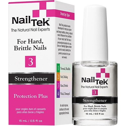 NailTek Protection Plus 3 Strengthener 0.5 oz. - 15ml
