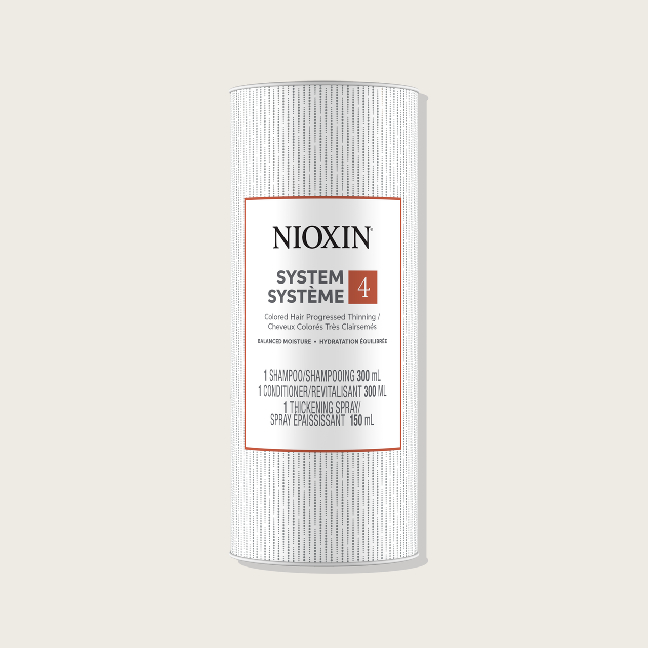 Nioxin SYSTEM 4 SHAM/COND/SPRAY 3D HOLIDAY TRIO 