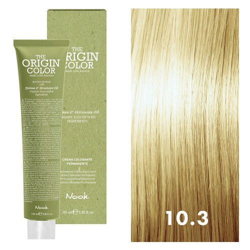Nook The Origin Color 10.3 Platinum Blonde Golden 3oz