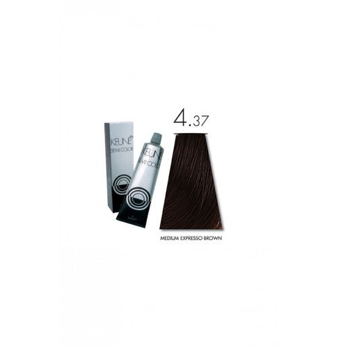 Keune Semi Color - 4.37 Medium Espresso Brown