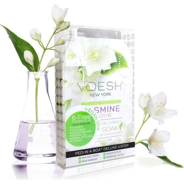 Voesh Pedi In A Box Deluxe 4 Step Jasmine Soothe VPC208JSM
