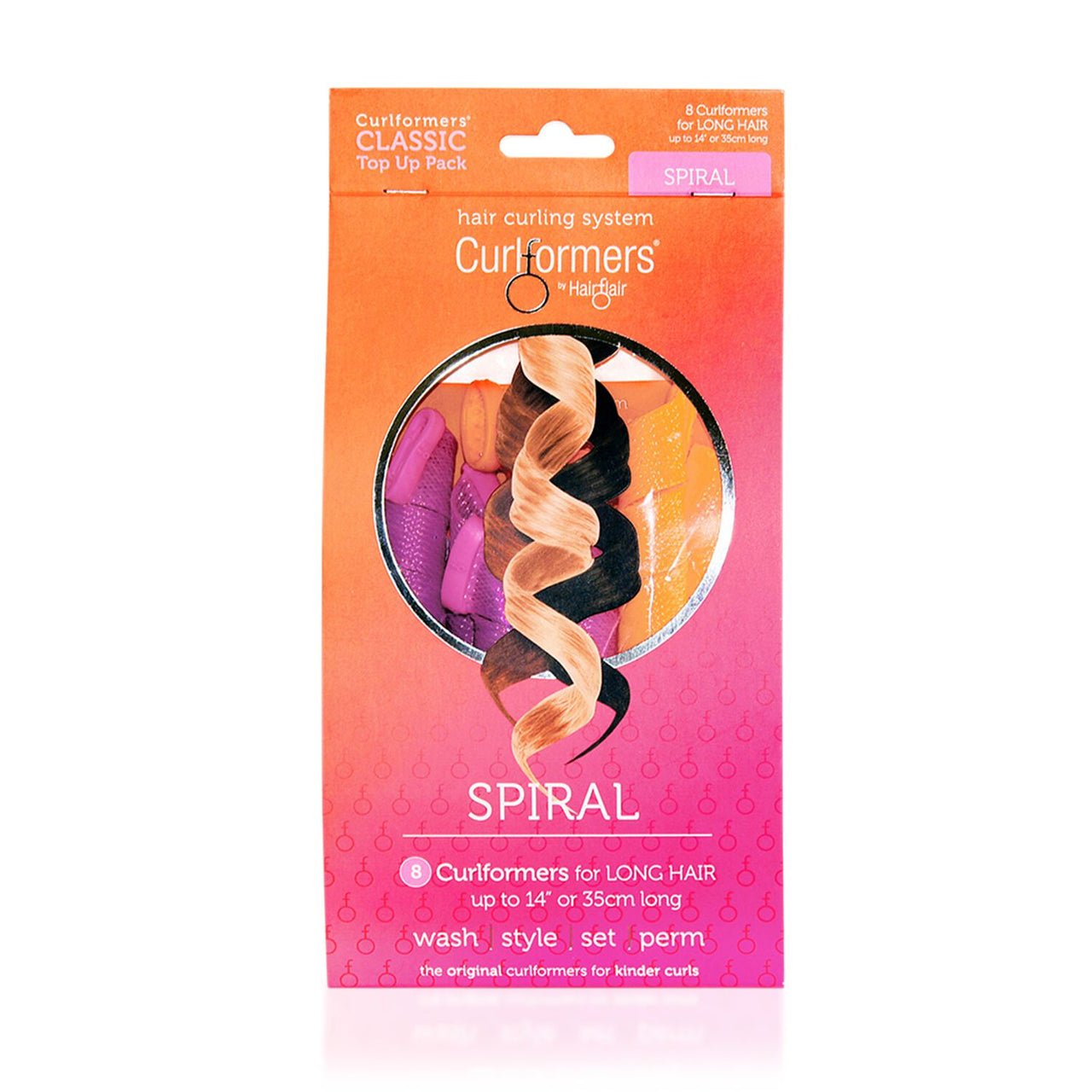 99999  by   Hair Flair Curlformers® Spiral Curls Top-Up Pack for Long Hair