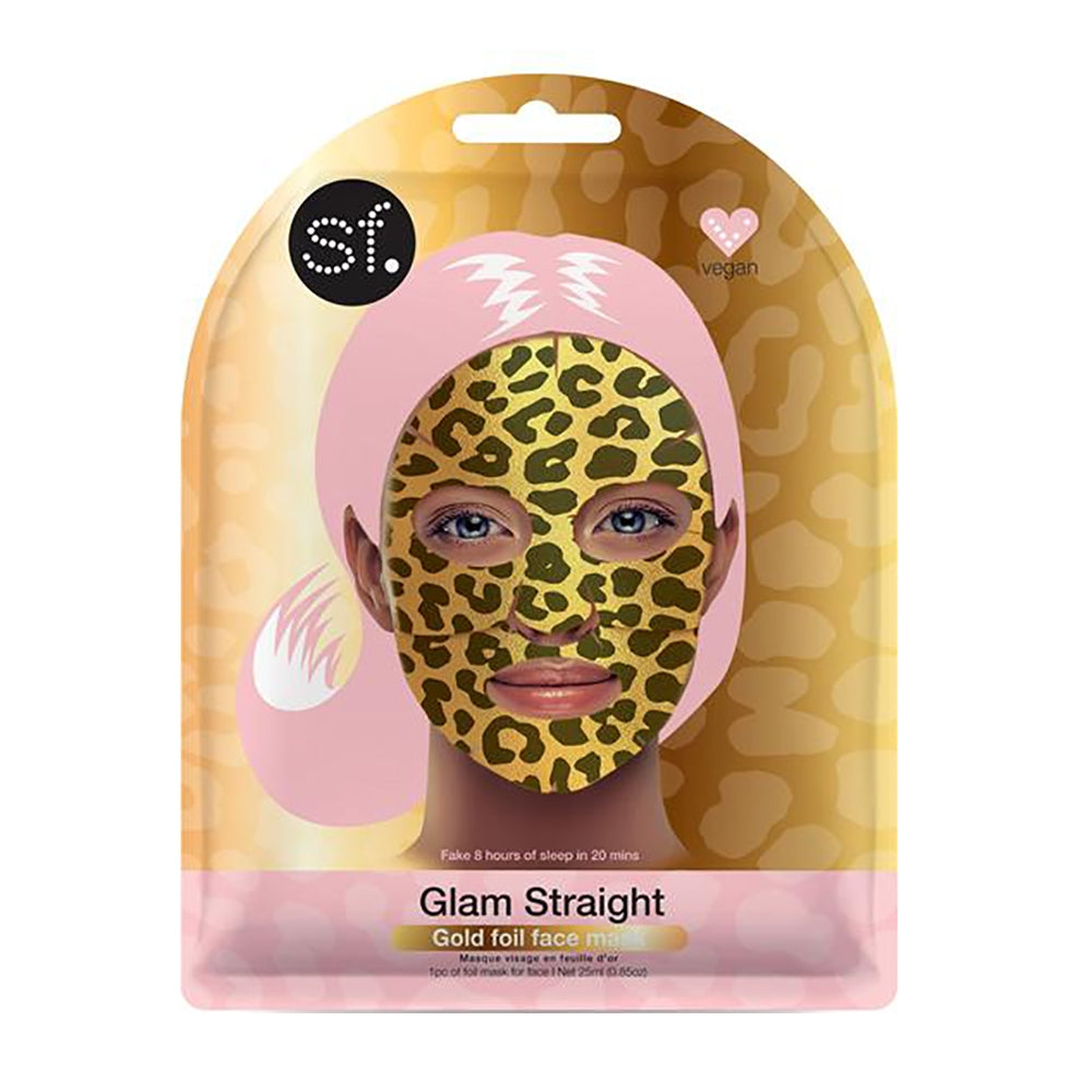 SKINFORUM Glam Straight Gold Foil Face Mask SFFM020GLD 20325